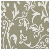 Damask Taupe Stof (Close Up)