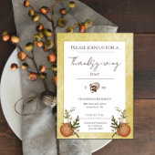  Damask Thanksgiving Diner | Geel Kaart