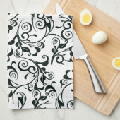 Damask Theedoek (Quarter Fold)