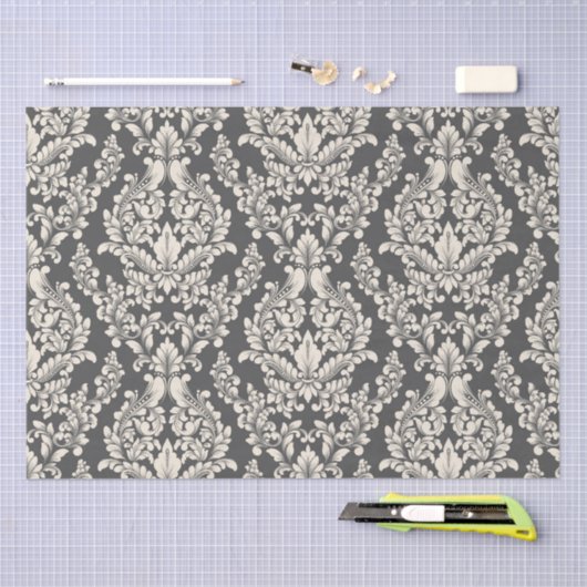 Damask Tissuepapier (Craft)