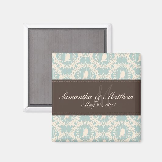 Damask Tweets SD Magnet 2 (Voorkant / Achterkant)