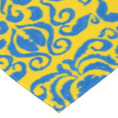 Damask Ukraine Energieert Yellow Freedom Blue Tafelkleed (Gekanteld)