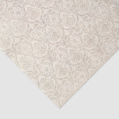 Damask Vanilla Pattern Tissuepapier (Detail)