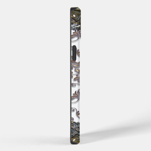 Damask Veyla Barok Monogram Case-Mate iPhone Case (Achterkant / Rechts)