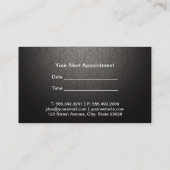 Damask Vignette (Appointment Card) Afsprakenkaartje (Achterkant)