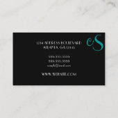 Damask Visitekaartje (Achterkant)