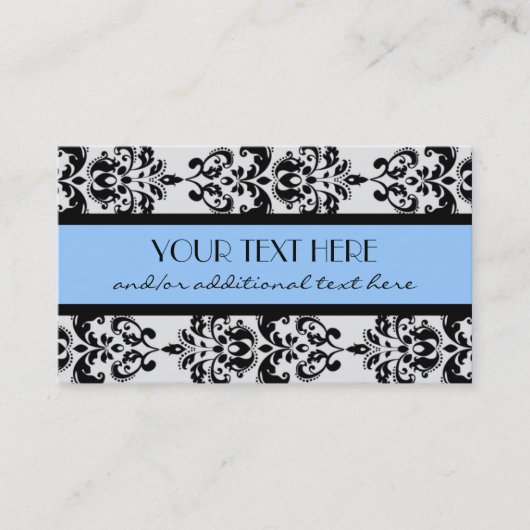 Damask Visitekaartje (Voorkant)