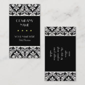 Damask Visitekaartje (Voorkant / Achterkant)