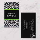 Damask Visitekaartje (Voorkant / Achterkant)