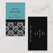 Damask Visitekaartje (Voorkant / Achterkant)