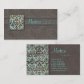 Damask Visitekaartje Interior Design 2 (Voorkant / Achterkant)