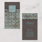 Damask Visitekaartje Interior Design 5 (Voorkant / Achterkant)