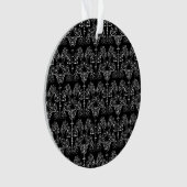  Damask Wallpaper - wit + je achtergrond. Ornament (voorkant)