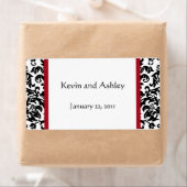 Damask Wedding Favor Labels (Insitu)