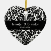 Damask Wedding Ornament (Voorkant)