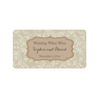  Damask Wedding Wine Favoriet