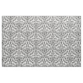 Damask White en Black Stof (Yard (91,4 cm))