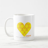 Damask Yellow-Oranje 4 Koffiemok (Links)