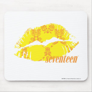 Damask Yellow-Oranje Muismat
