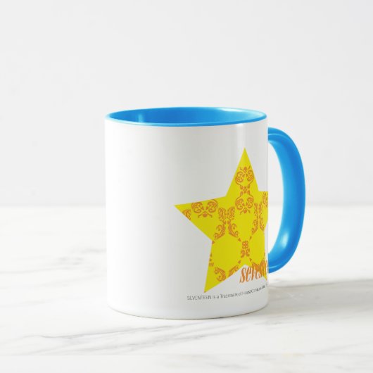 Damask Yellow-Sinaasappel 3 Mok (Voorkant rechts)