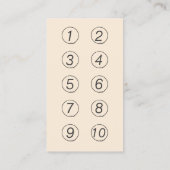  Damask Yoga & Mediation Loyalty Punch (Achterkant)