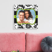 Damask Your Photo Wrapped Canvas (Insitu (Woonkamer))