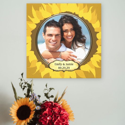Damask Your Photo Wrapped Canvas