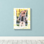 Damask Your Photo Wrapped Canvas (Insitu (Houten vloer))