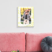 Damask Your Photo Wrapped Canvas Afdruk (Insitu (Woonkamer))