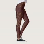 Damask | Zazzle_Growshop. Leggings (Rechts)