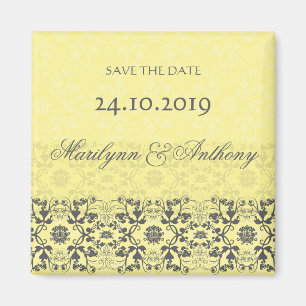 Damask zwaait met de knop Lace behalve de Magnet D