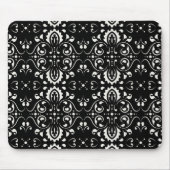 Damask - (zwart-wit) muismat (Voorkant)