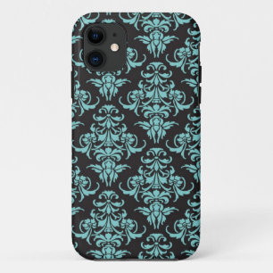 Damaskandelaars, , behang, bloempatroon Case-Mate iPhone case