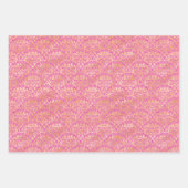 Damaskast- en goudoliepomppapier inpakpapier vel (Voorkant 3)