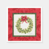 Damaskerst Wreath Napkins Servet (Voorkant)