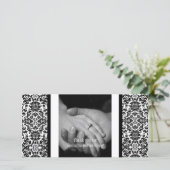 Damaskfoto bedankkaart (Staand voorkant)