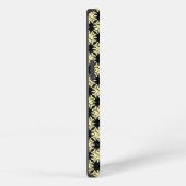 Damaskish Yellow Black Geometric Pattern iPhone 6 Hoesje (Rechterkant)