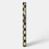 Damaskish Yellow Black Geometric Pattern iPhone 6 Hoesje (Linkerkant)