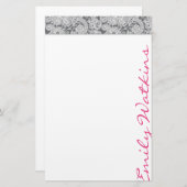 Damaskraam Briefpapier (Voorkant / Achterkant)