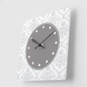 Damasmuur-klokken Vierkante Klok (Hoek)