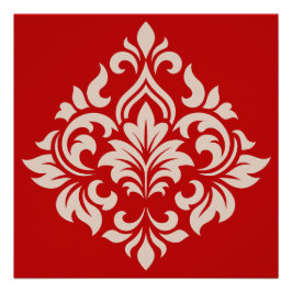 Damasontwerp Perfect Poster