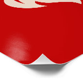 Damasontwerp Perfect Poster (Hoek)