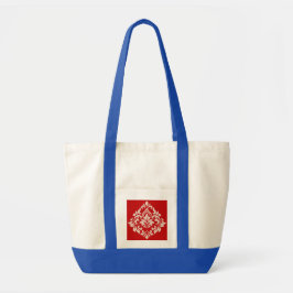 Damasontwerp Tote Bag