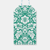 Damaspatroon 10 cadeaulabel (Achterkant)