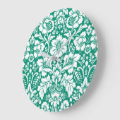 Damaspatroon 10 grote klok (Hoek)