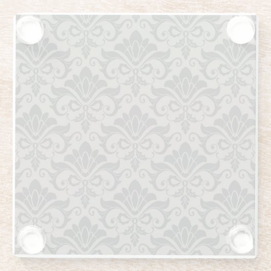 DamasPatroon 2 Glazen Onderzetter (Achterkant)