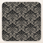 DamasPatroon 2 Kartonnen Onderzetters (Voorkant)