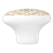 Damaspatroon 3 keramische knop (Zijkant)