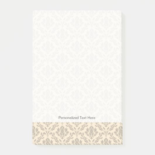 Damaspatroon 3 post-it® notes (Voorkant)