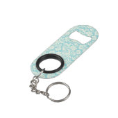 DamasPatroon 3 Sleutelhanger Flessenopener (Achterkant Gekanteld)